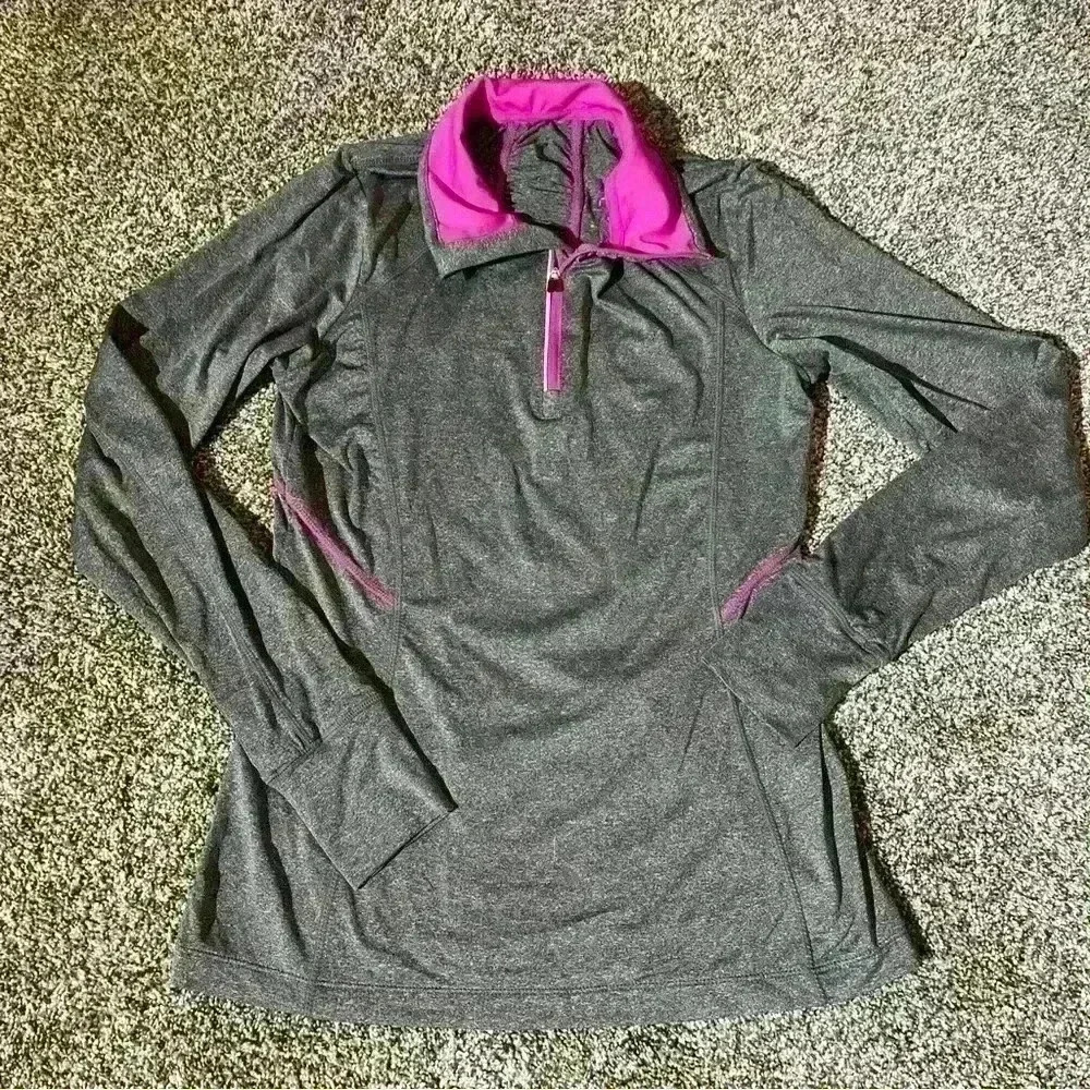 MPG Sports Performance Jacket Yoga Athletic Long Sleeve Quarter Zip Pullover
